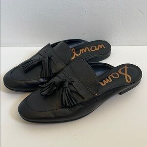 Sam Edelman Black Flats Classic Slip-On Design